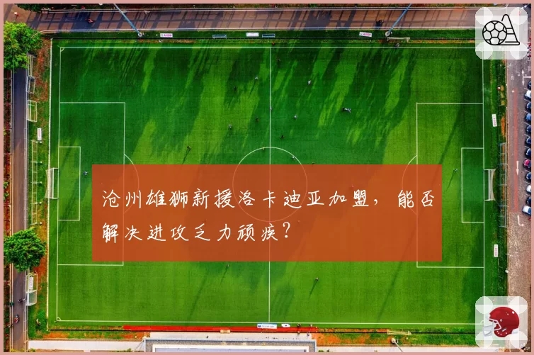 沧州雄狮新援洛卡迪亚加盟，能否解决进攻乏力顽疾？