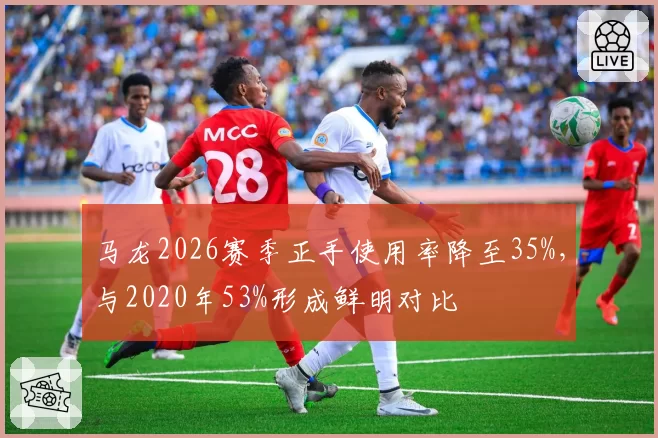 马龙2026赛季正手使用率降至35%，与2020年53%形成鲜明对比